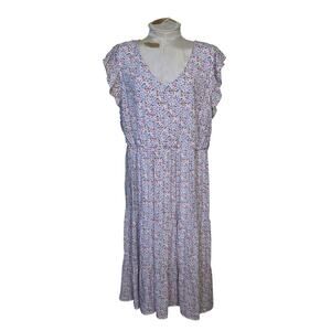 Bohemian Floral Plus size Dress Size 2X NWT Indigo Rose